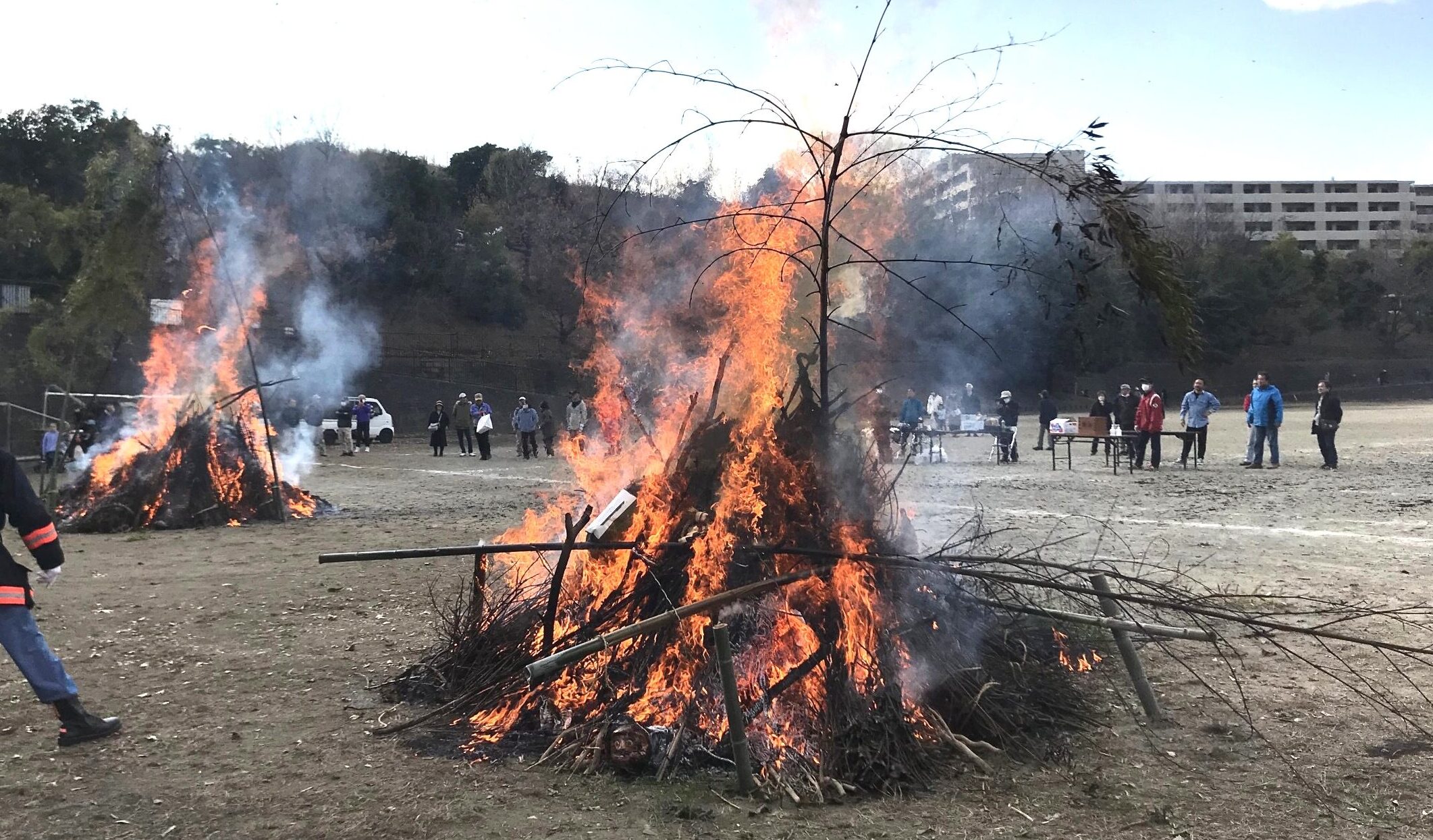 1月　どんど焼き